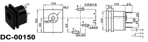 DC-015電源插座